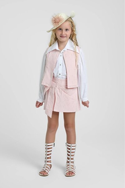 HAUSEkids Set 3 piese Vera Chic pentru fete, 5-9 ani - Roz