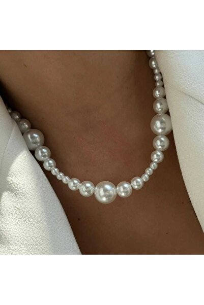 8atelier Pearl Necklace 45+5cm