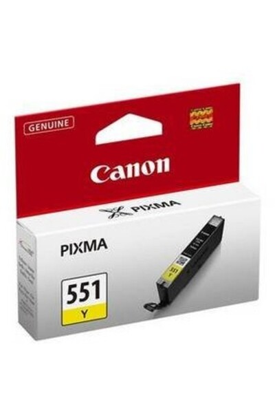 Canon CLI-551 Yellow Inkjet Cartridge, 7 ml