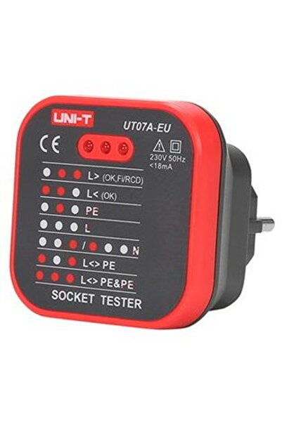 OEM 230V AC Socket Tester UT07A-EU UNI-T