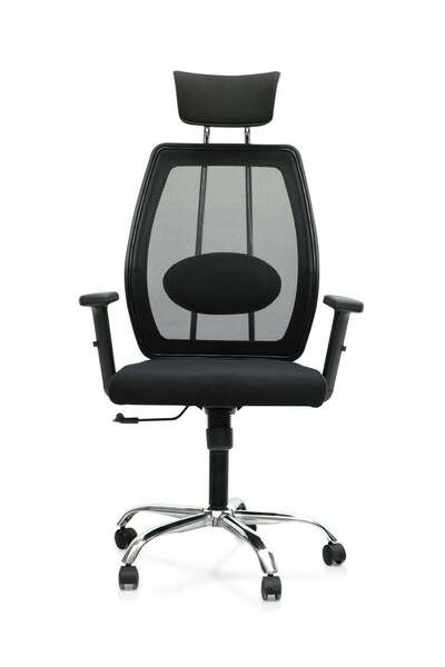 Multi Home Furniture كرسي مكتب شبكي MH-674-أسود