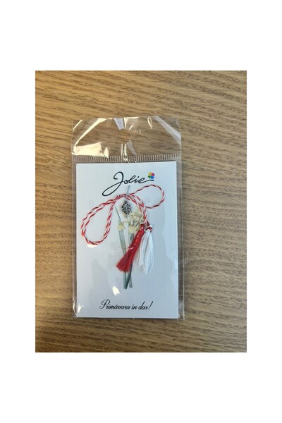 Flippy Традиционен Мърцишор, Джоли, модел TRIFOI 3, с бяло/червен плетен шнур...