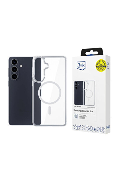 3MK Carcasă Armor MagCare pentru Samsung Galaxy S26, transparentă