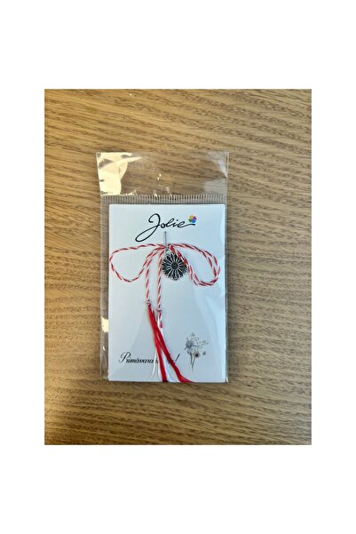 Flippy Традиционен Мартишор, Джоли, модел ЦВЕТЯ, с бяло/червен плетен шнур, 8...