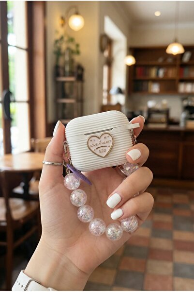 G-NEXT AirPods 3. Heart Detailed Silicone Earphone Case with Generation-Compa...