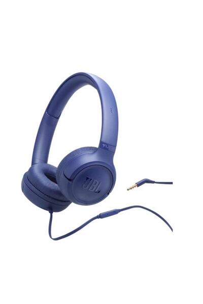 JBL Tune 530 Wired On-Ear Headphones Blue