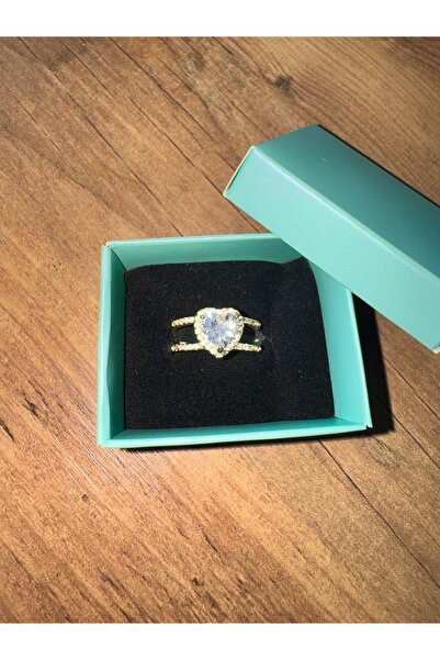shop AYARLANABİLİR GOLD RENK KALPLİ CİDDİ İLİŞKİ YÜZÜĞÜ