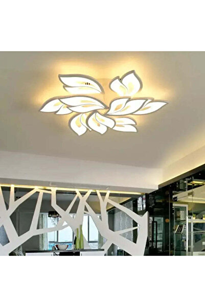 Alessandro DESIGN LED полилей с дистанционно управление LILY 101W, 9 елемента...