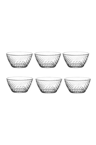 LAV 6-Piece Elis Bowl Set Clear 215ml