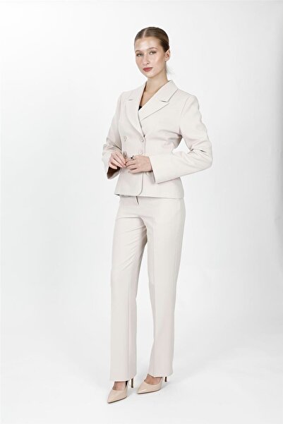 ÖNDER ÖZSOY Men's Collared Buttoned Jacket & Pocketed Trousers Women's Suit -...