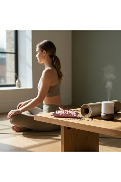 Hedea Natural Lavender Filled Pink Eye Pillow Eye Patch Washable Cover