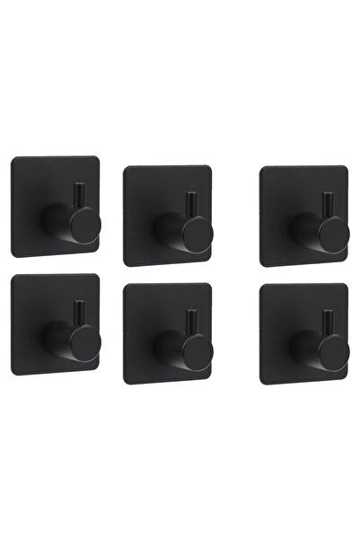 Zqmw Set 6 carlige pentru prosoape Zqmw, 4.5 x 4.5 x 2.8 cm, otel inoxidabil,...