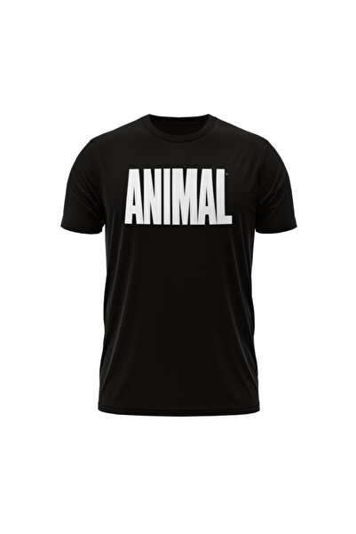 GymBeam Tricou Animal Negru - Universal Nutrition