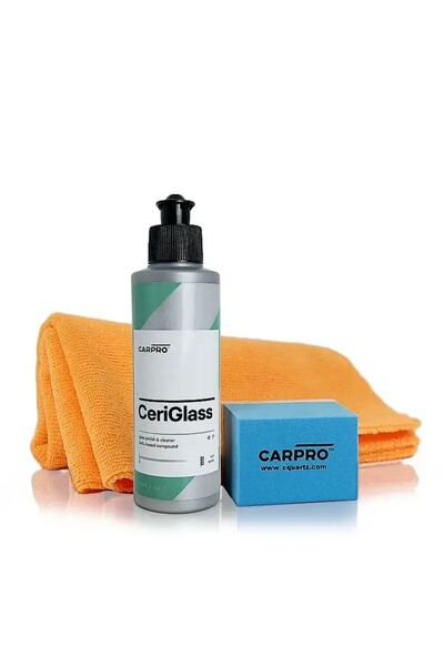 carpro CeriGlass Kit Polish Cam Pastasi Seti 150ml