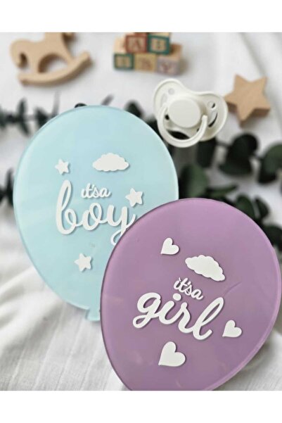 Pass Pano زينة جدارية وطاولة من البليكسي على شكل بالون للبنات والأولاد - مجمو...