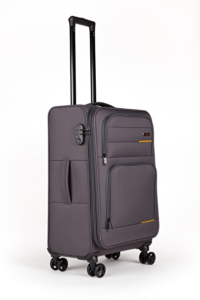 Fossil Unisex Kumaş Orta Boy Ultra Hafif Şifreli Körüklü Kendi Etrafında Döne...