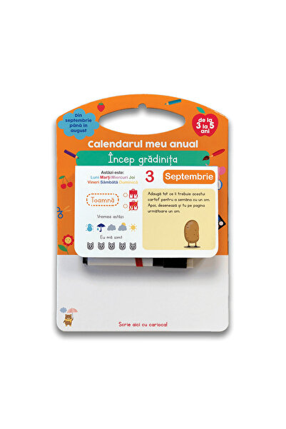 Editura DPH Calendarul meu anual: Incep gradinita - de la 3 la 5 ani