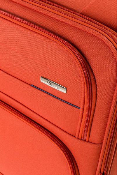 Fossil Unisex Kumaş Büyük Boy Ultra Hafif Şifreli Körüklü Kendi Etrafında Dönebilen Valiz 013-01