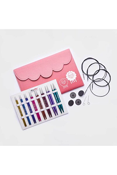 KnitPro مجموعة أسياخ زينج ديلوكس القابلة للاستبدال 13 سم