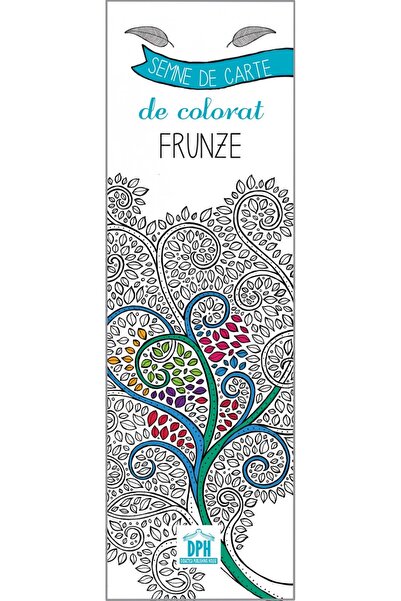 Editura DPH Semne de carte de colorat - Frunze