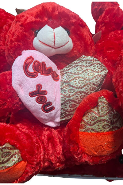 OEM 50 cm Teddy Bear with "I Love You" Heart, Soft, Ideal for Valentine's Day...