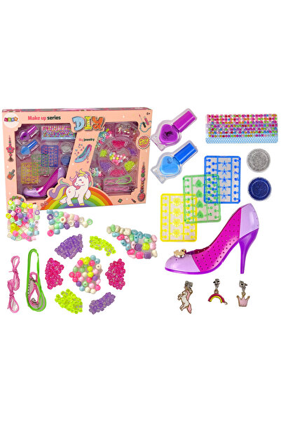 Three top online Colorful Nail and Jewelry Set