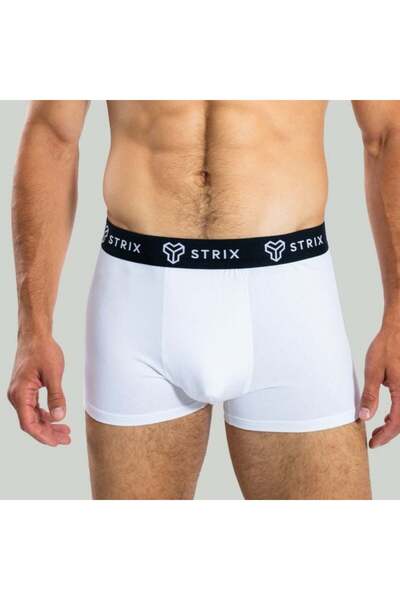 GymBeam Pantaloni scurți esențiali pentru bărbați, set de 2, albi