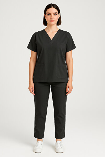 Baran Işık Scrubs Bottom Top Set