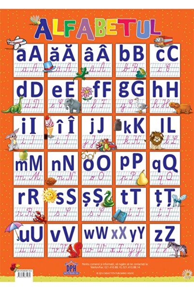 Editura DPH Plansa - Alfabetul