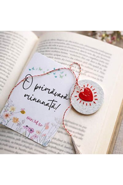 OEM Innovative 3D Printed Martisor Heart with Pulse Symbol