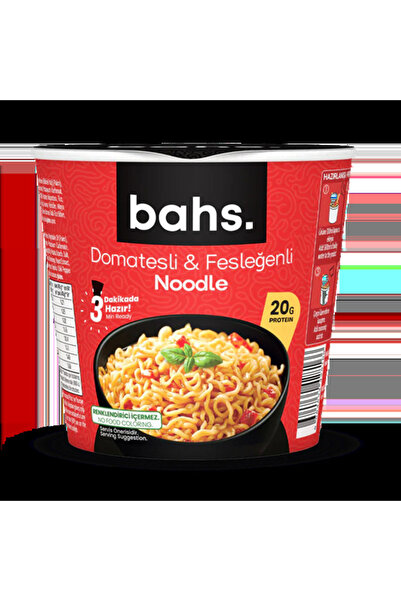BAH Bahs Proteinli Noodle Domates ve Fesleğenli 100gr