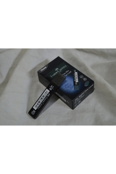 Faber Castell Super Fine T.Black Min, 2B 0.7 (75 mm)