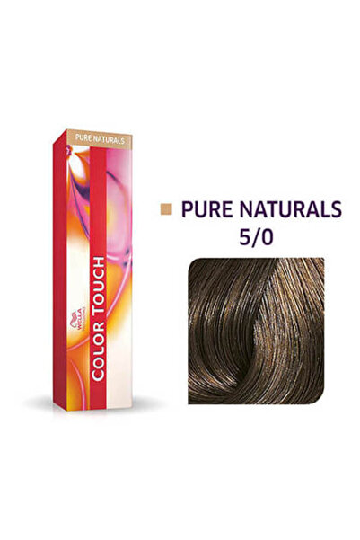 Wella Professionals Color Touch 5/0 demi-permanent hair dye – light chestnut,...