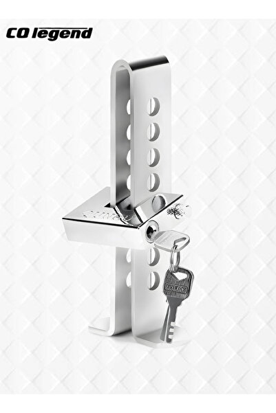 CO legend Car Clutch Lock Anti Theft Pedal Security Lock Stainless Steel with...
