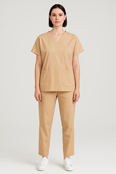 Baran Işık Scrubs Bottom Top Set