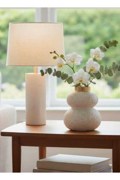 Carmen Soft Seramik Bohem Vazo 14x12 cm