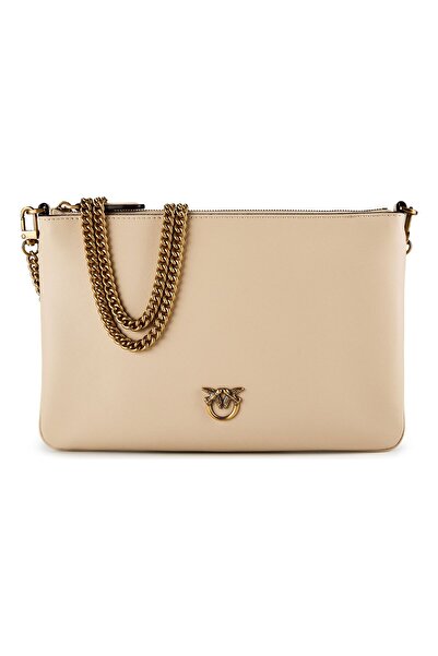 PİNKO Flat Clutch Tasche Leder 24 cm