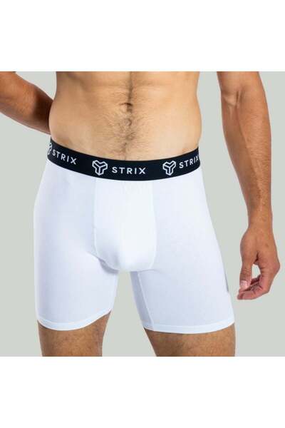 GymBeam Boxeri esențiali pentru bărbați, pachet de 2 bucăți, albi