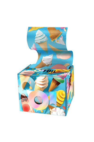 Framar Folie de păr O! Tools Ice Cream cu caneluri, rolă de 100 m