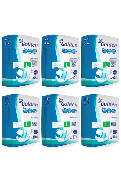 Golden SET 6 BUCĂȚI - Absorbante pentru incontinență pentru adulți, mari 110x...