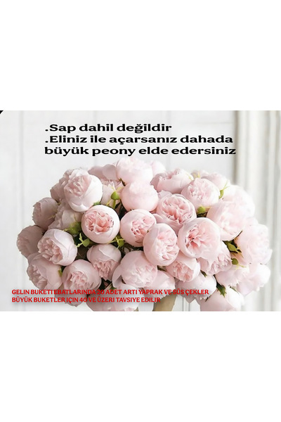 MAHLA Sevgililer günü çiçek , kendin yap çiçek kafa gül ve peony