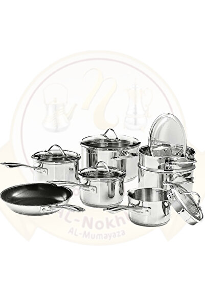 Al Nokhba Remy Olivier Bremen 12-piece Cookware Set