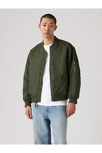 Levi's Ma-1 Men's Dark Green Bomber Jacket 005Al-0001