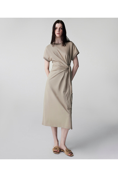 İpekyol Belden bağlamalı elbise