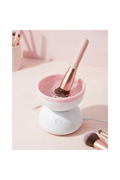 byhodi جهاز تنظيف وتجفيف فرشاة المكياج الكهربائية المحمولة