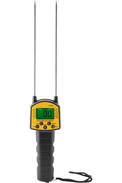 Smart Akıllı Sensör AR991 Dijital LCD Tahıl Nem Ölçer Buğday Mısır Pirinç Fıs...