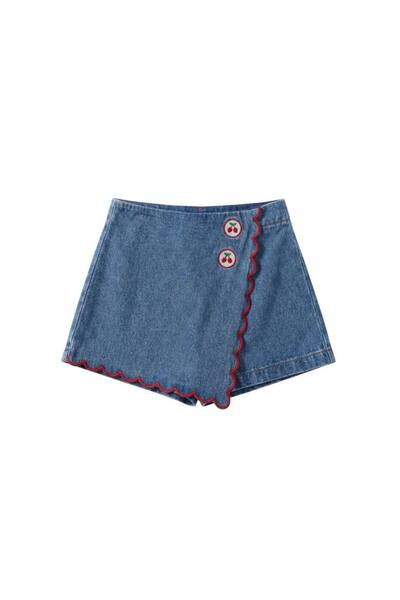 GenelTedarik Kız Çocuk Kot Etek