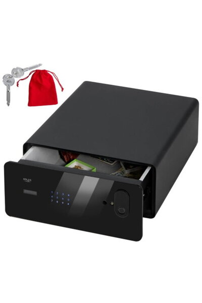 adler AD 1044 Safe, Touch Screen, 2-10 Digits, Black