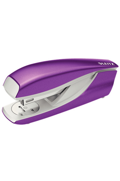 Leitz WOW NeXXt Seria 5502 capsator metalic pentru 30 de coli, mov metalic