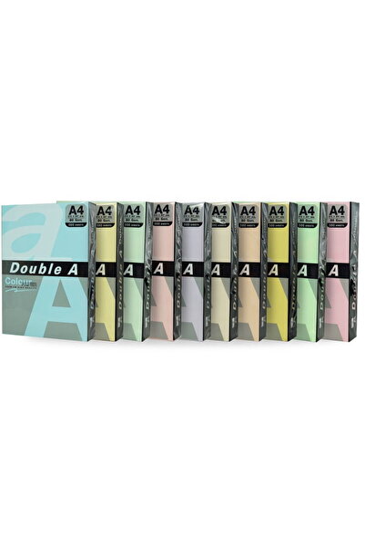 OEM Hârtie color DOUBLE-A pentru copiator A4, 80g/m², 100 coli/partea superio...